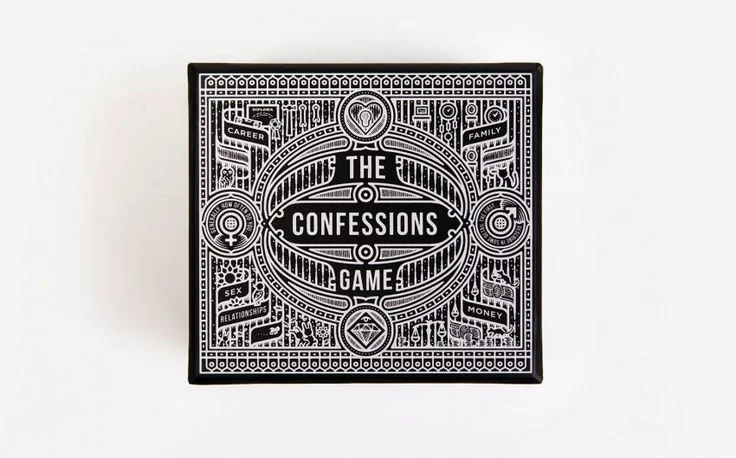 The Confessions Game $33 This game is designed to provoke seriously honest conversation! Am I brave enough to play it with my friends and family? Ask me after my third glass of Eggnog!