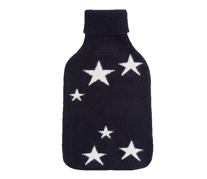 Chinti & Parker, star hot water bottle , $175 The icy New England winter is no match for this cozy cashmere hot water bottle.