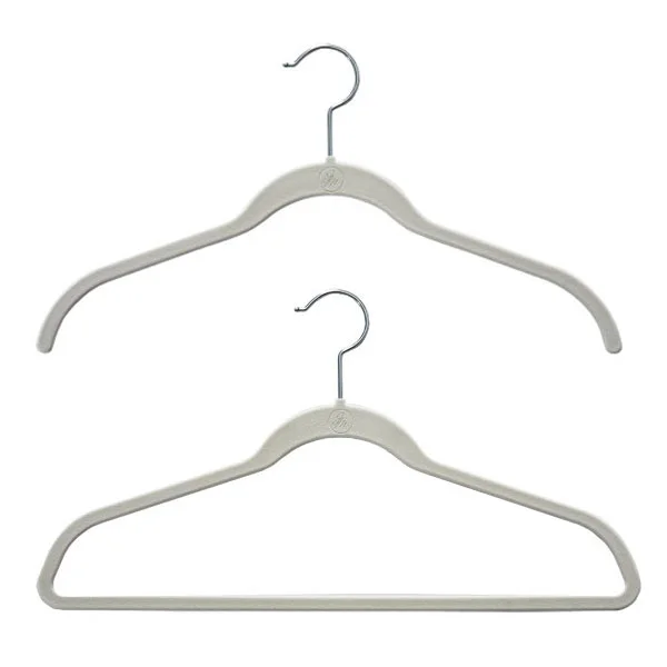 These hangers will maximize the space in your closet or entryway.