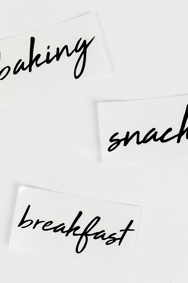 - Pantry Label Kit -