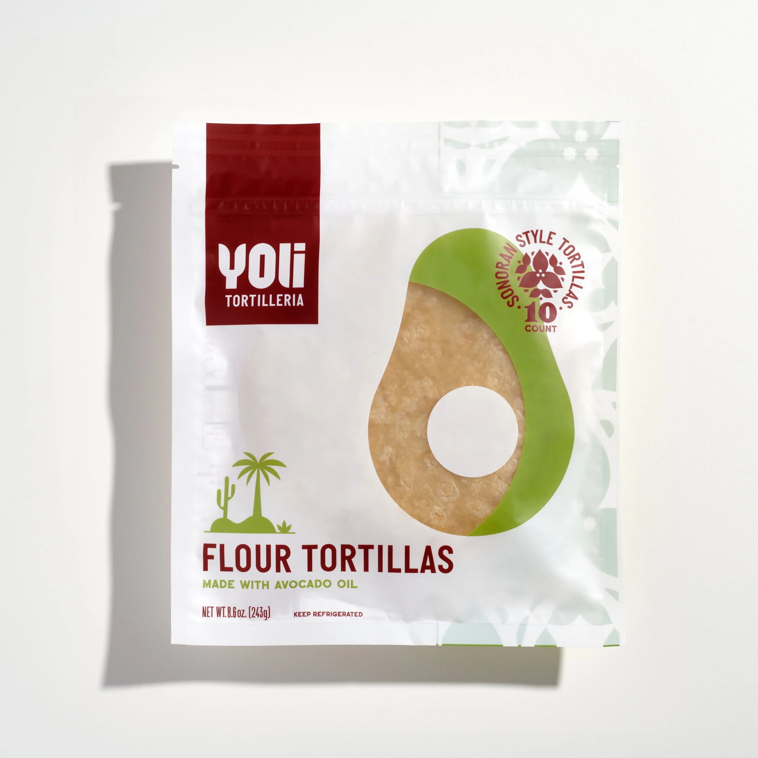 Sonoran Flour Tortillas (Avocado Oil) 8 Pack Bundle — Yoli Tortilleria