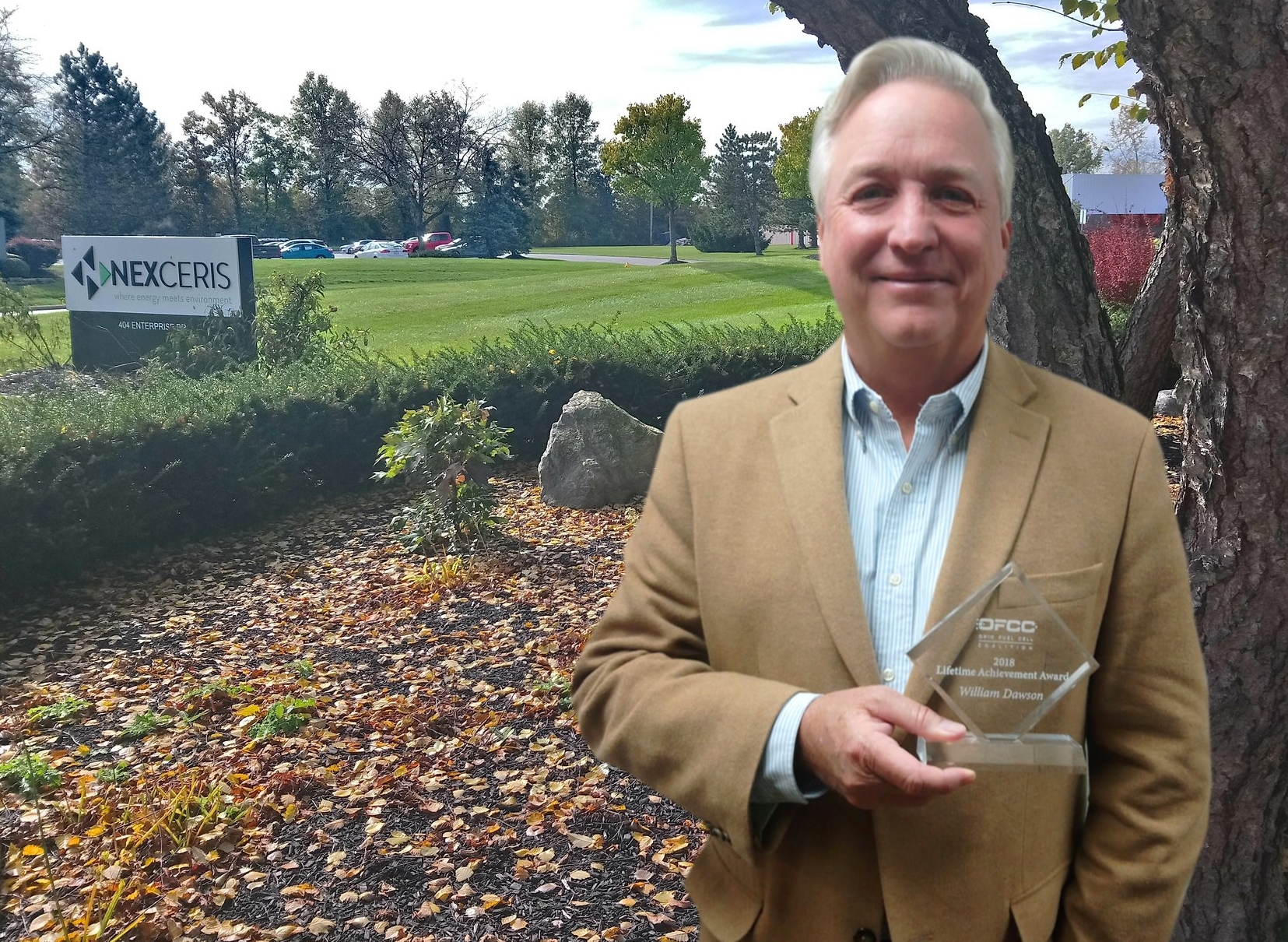 Dawson award outside.jpg