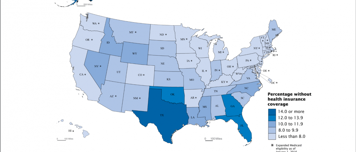 Gap between Texas and U.S. in Health Coverage Continues to Widen, Census Shows