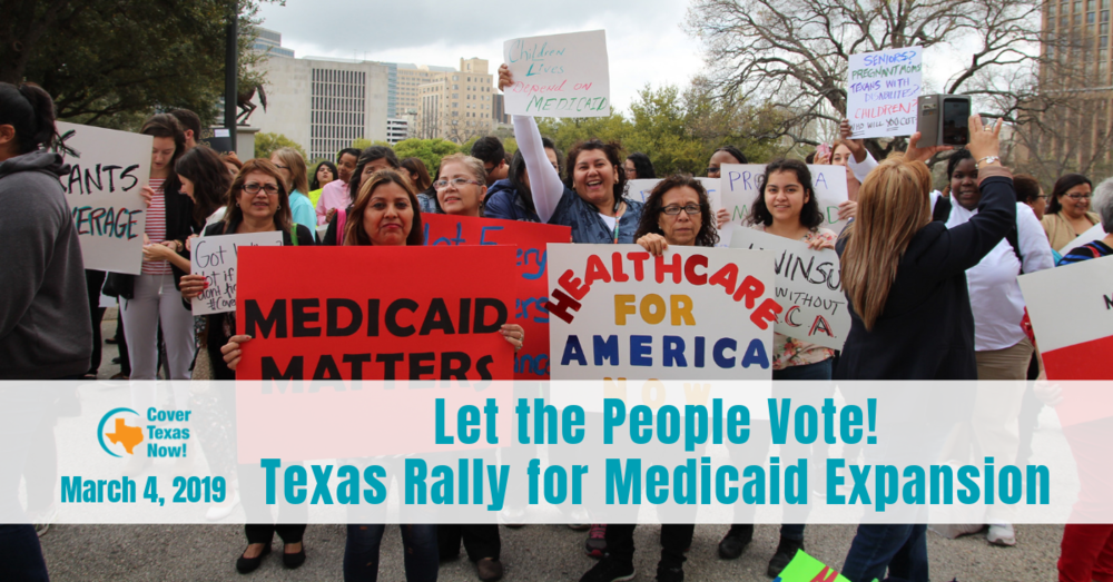 Let The People Vote Tx Rally For Medicaid Expansion March 4 At Lege Cover Texas Now