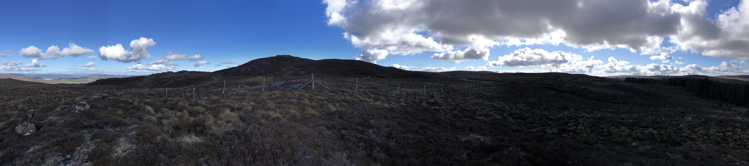 Meall na Fuar Ghlaic, Beinn nan Cailleach, Càrn na h-Easgainn …