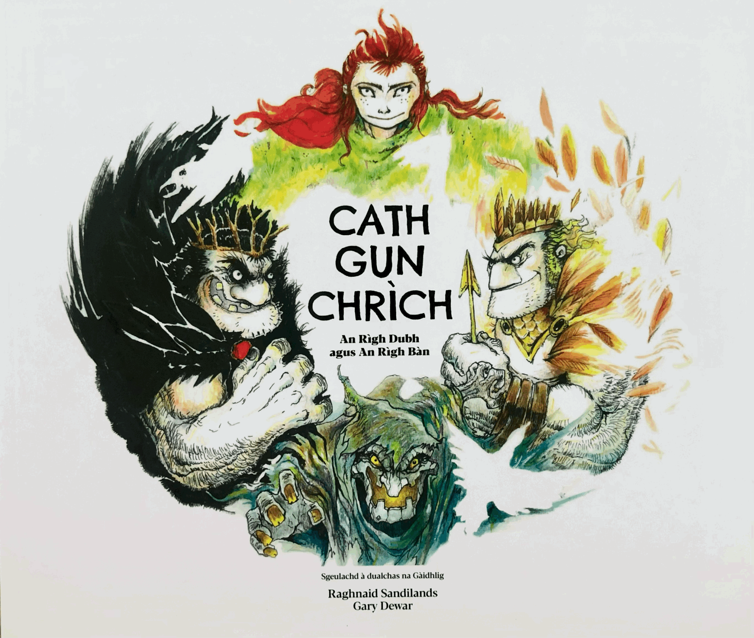 Cath gun Chrìch - An Rìgh Dubh agus An Rìgh Bàn