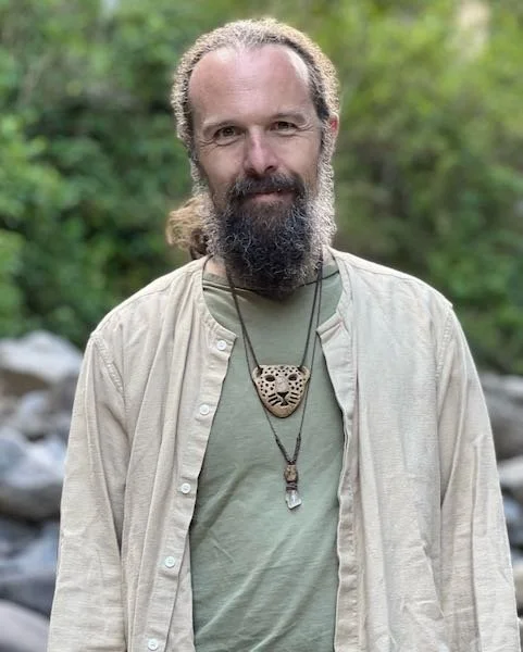 Alku, shamanic teacher, in nature, Northern Peru