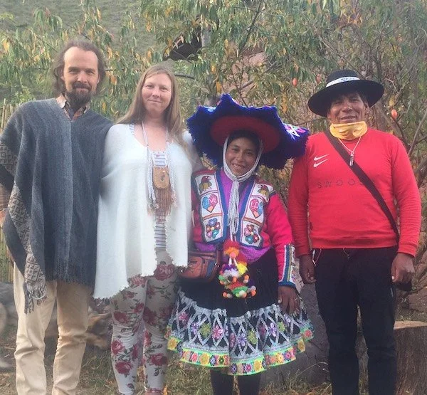 Quechua couple with Diana and Alku, Peru, Aynua Love and Relationship Coaching