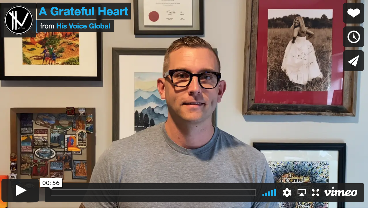 His Voice Newsletter 12/21