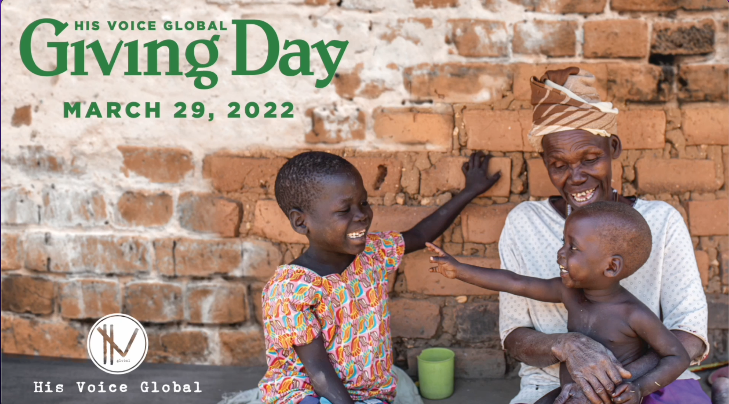 His Voice Global Giving Day - March 29th