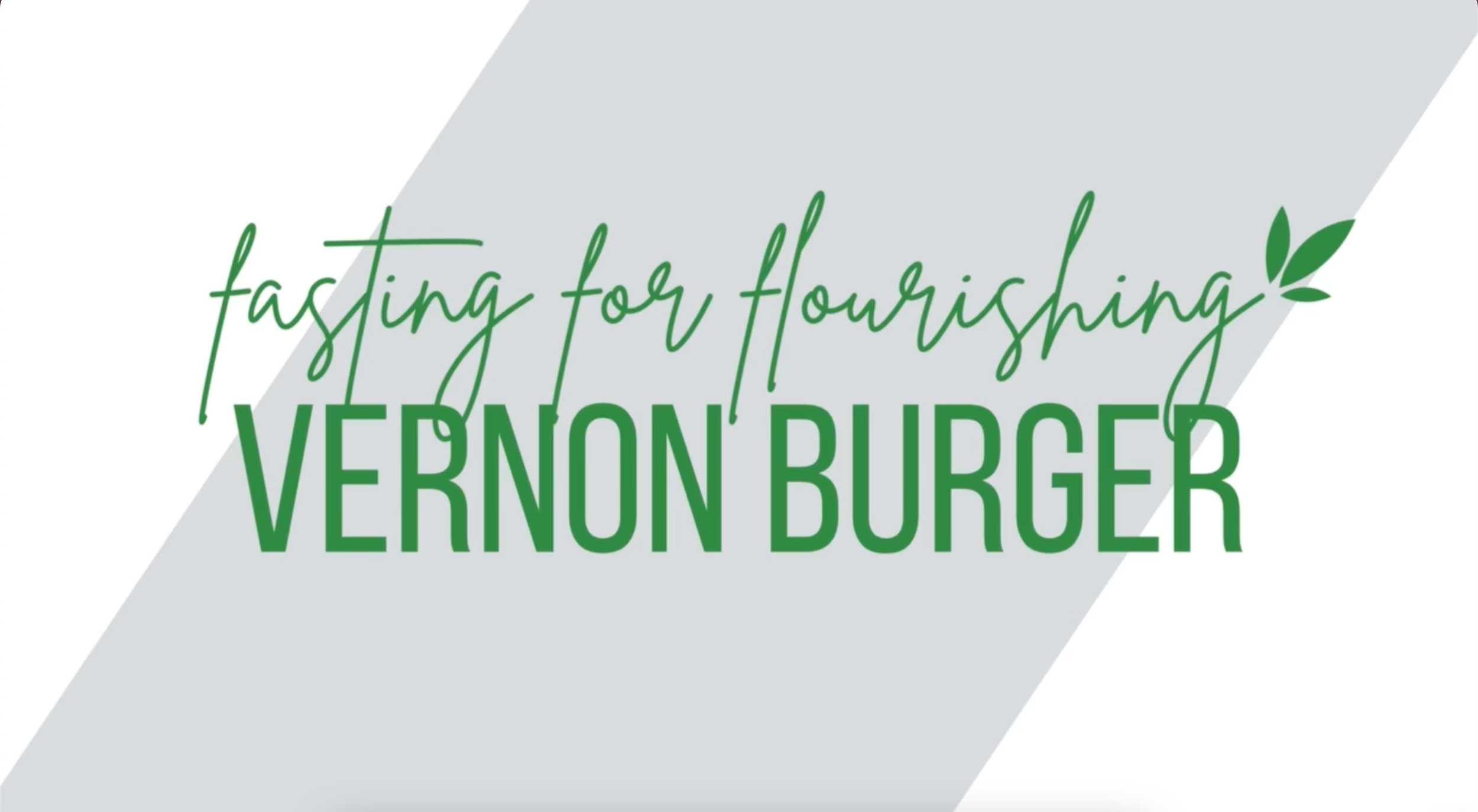 Fasting for Flourishing: Week 3