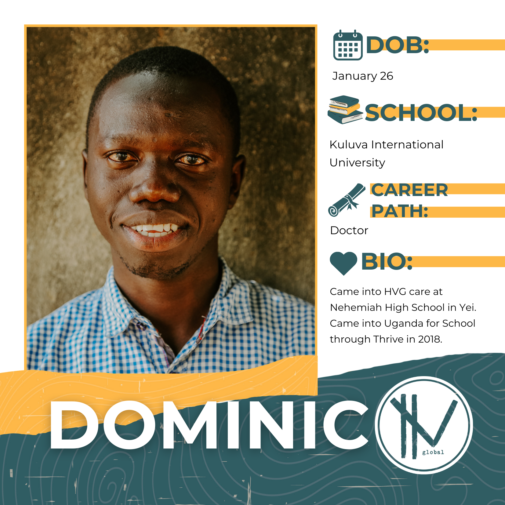 SUPPORT DOMINIC