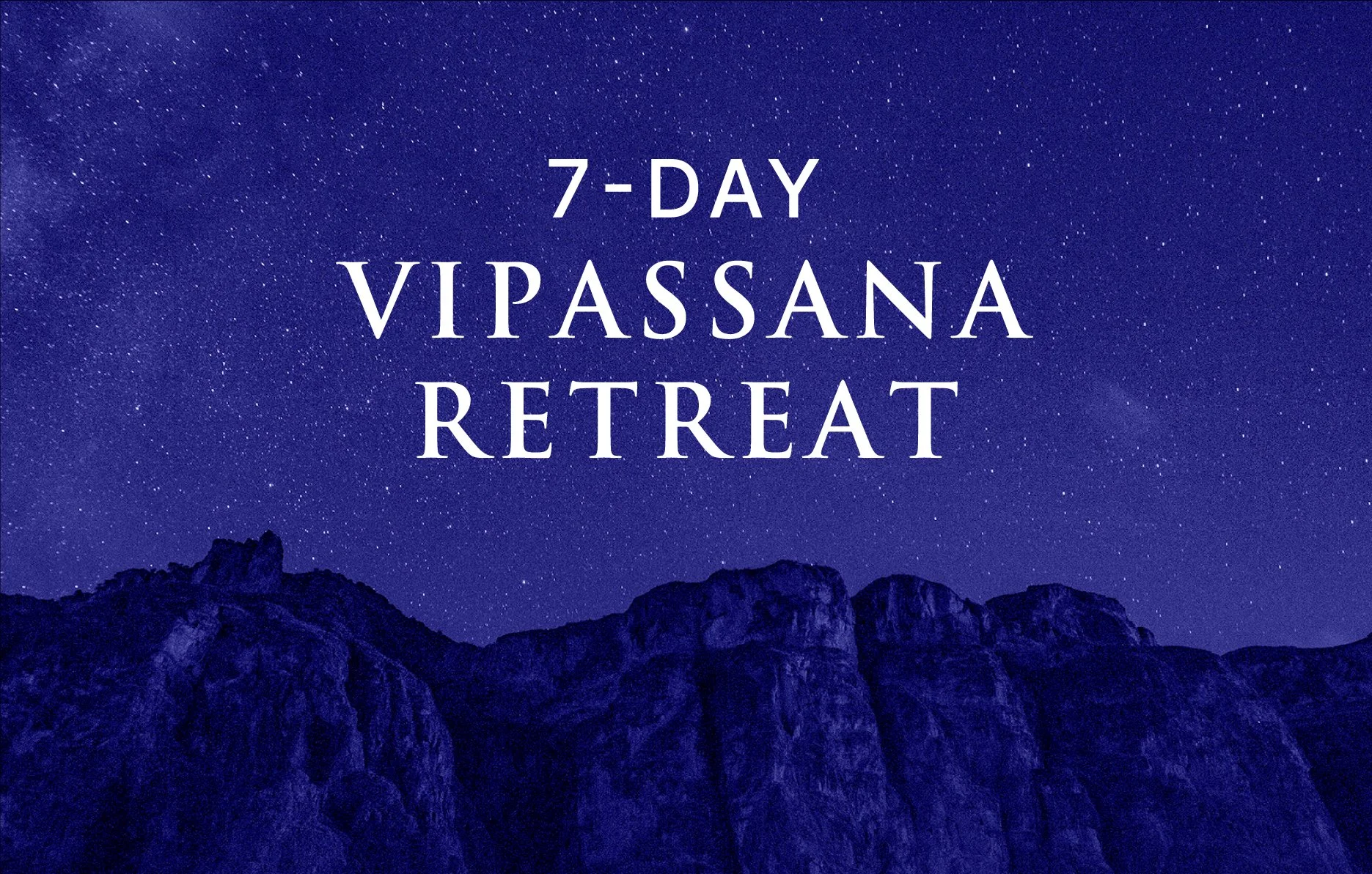 Vipassana Retreat | December