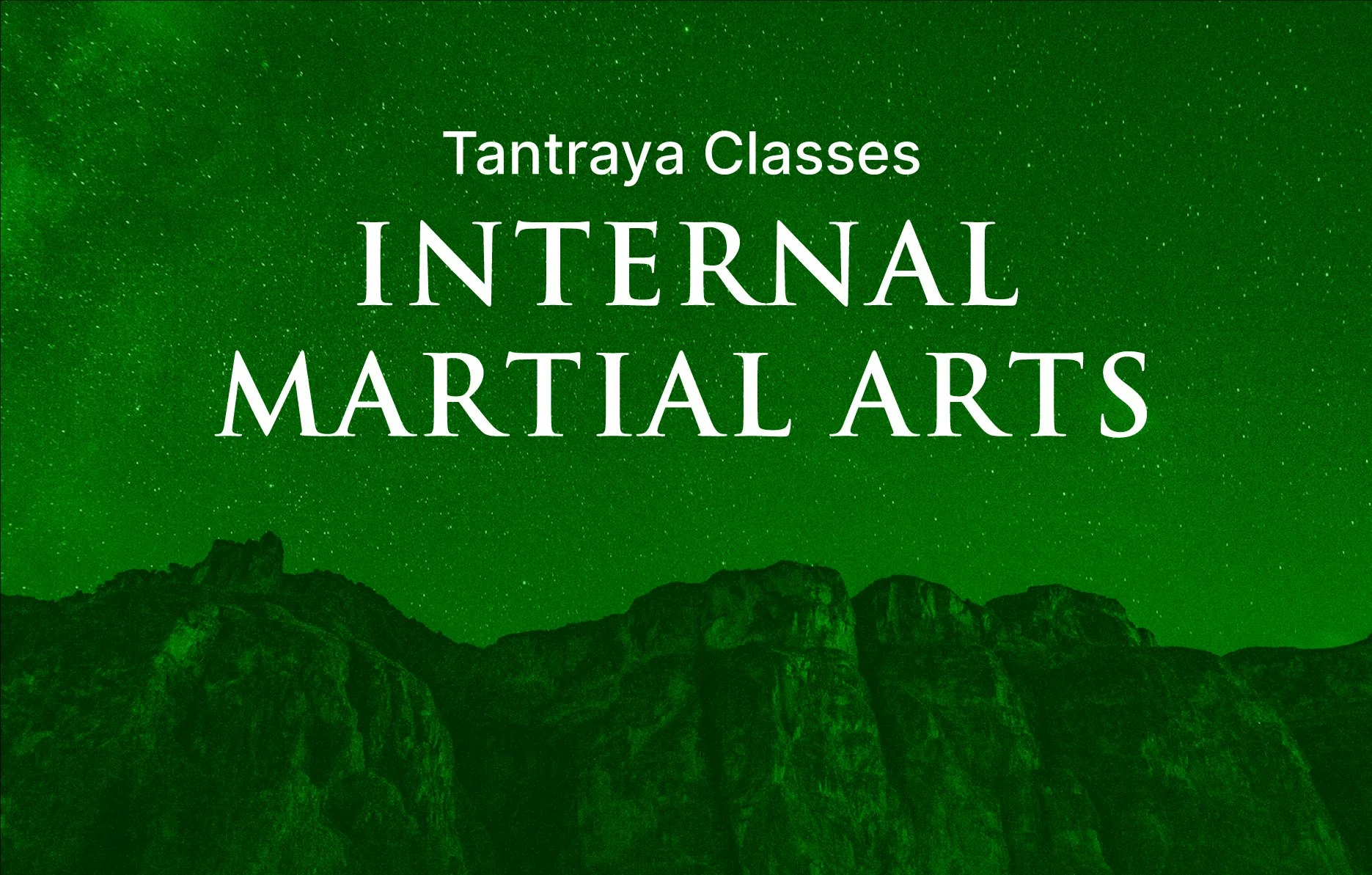 Internal Martial Arts Class