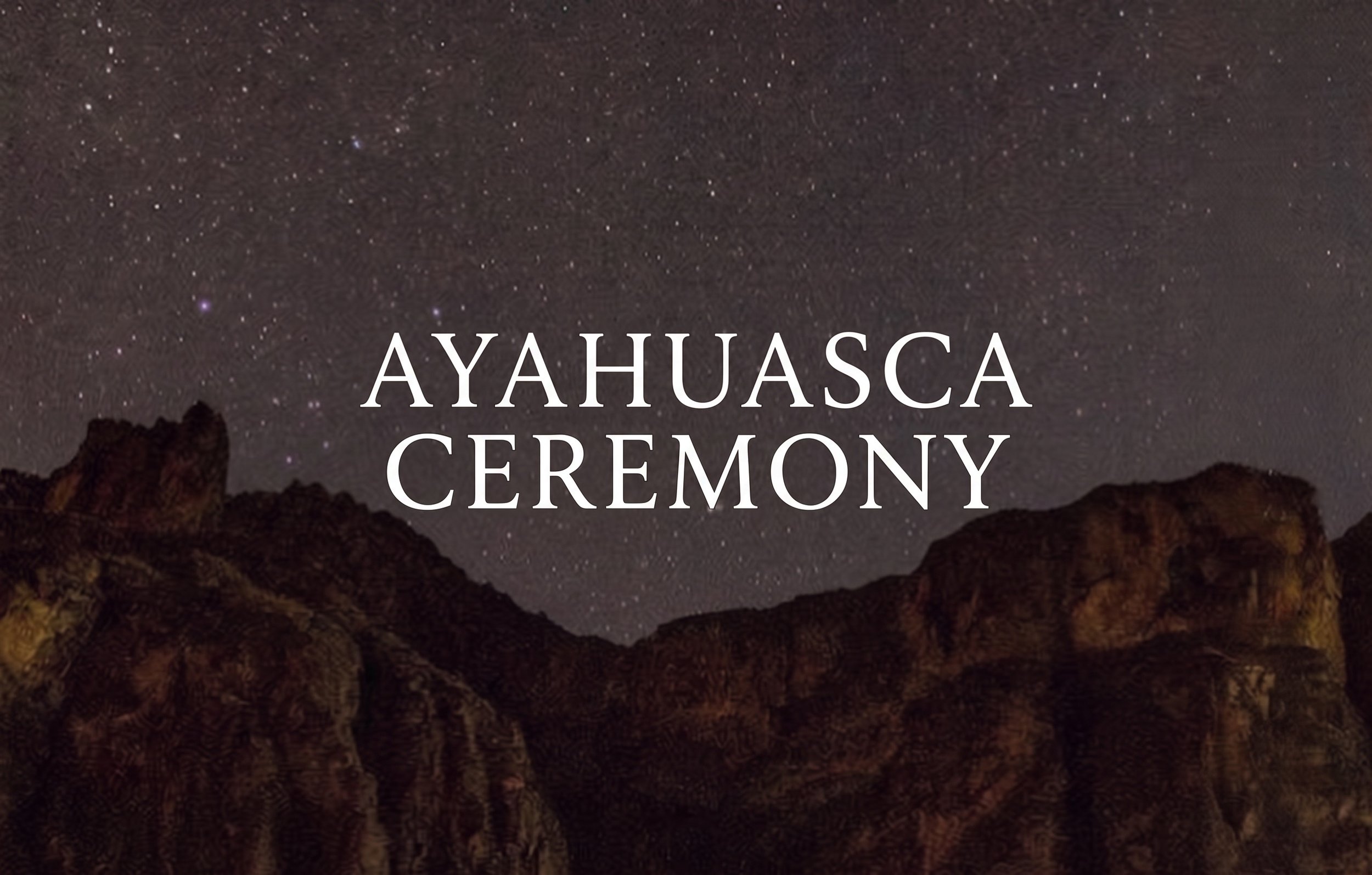 Tantric Puja & Ayahuasca Ceremony