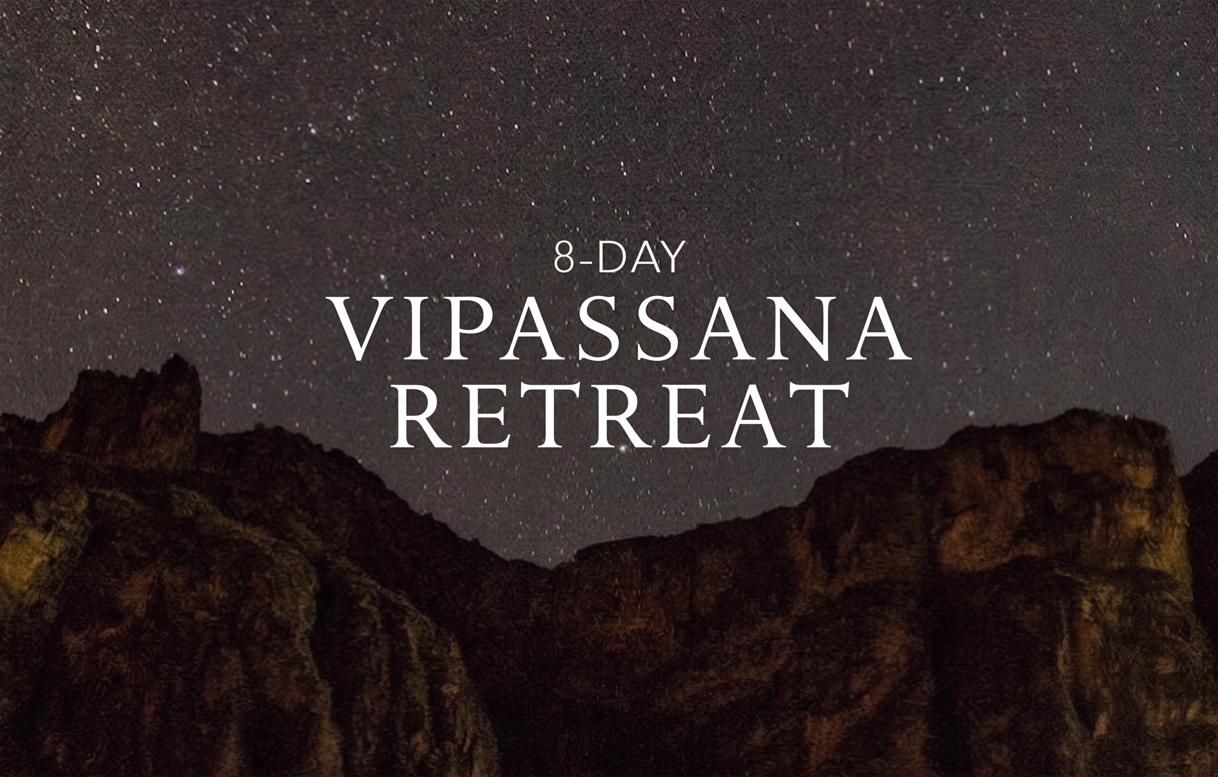 Vipassana Retreat | December