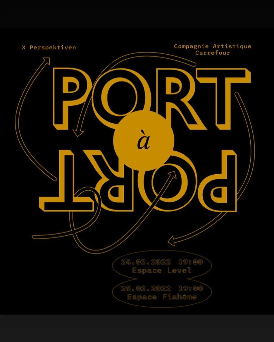 PORT &agrave; PORT!
Jeudi &agrave; l&lsquo;espace Level!
Vendredi &agrave; l&lsquo;espace Fiah&ocirc;me!

#port #spectacle #premiere #decolonize #lom&eacute; #hamburg #theatre #performance #lookingforward