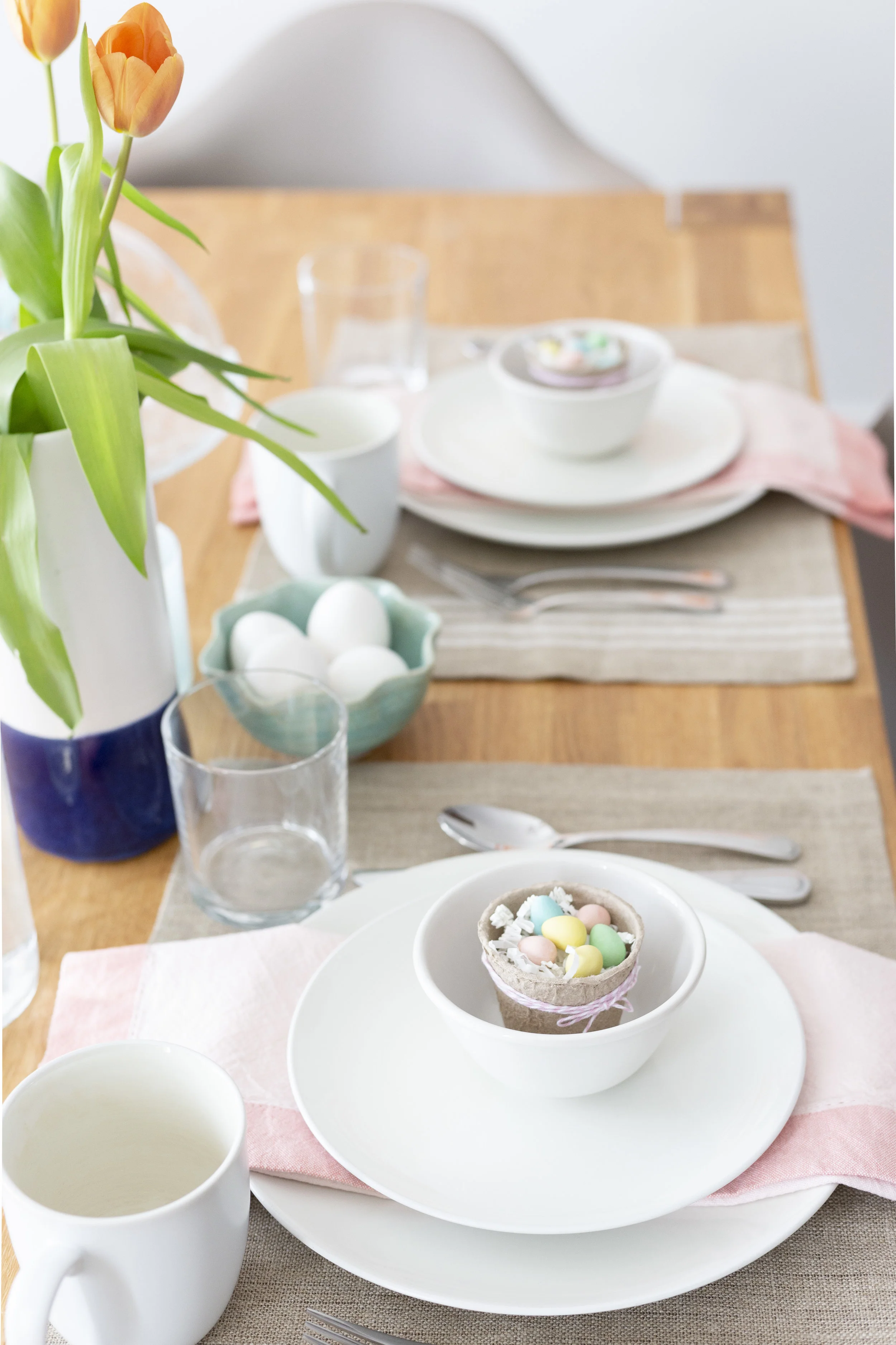 easter tablescape