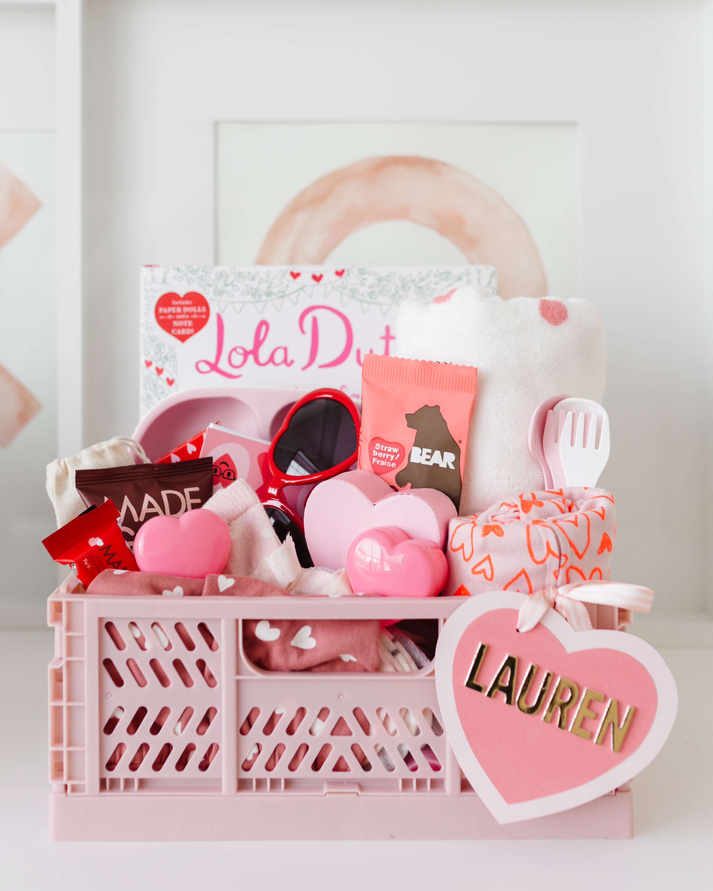 valentines day gift baskets for kids — emelbe design