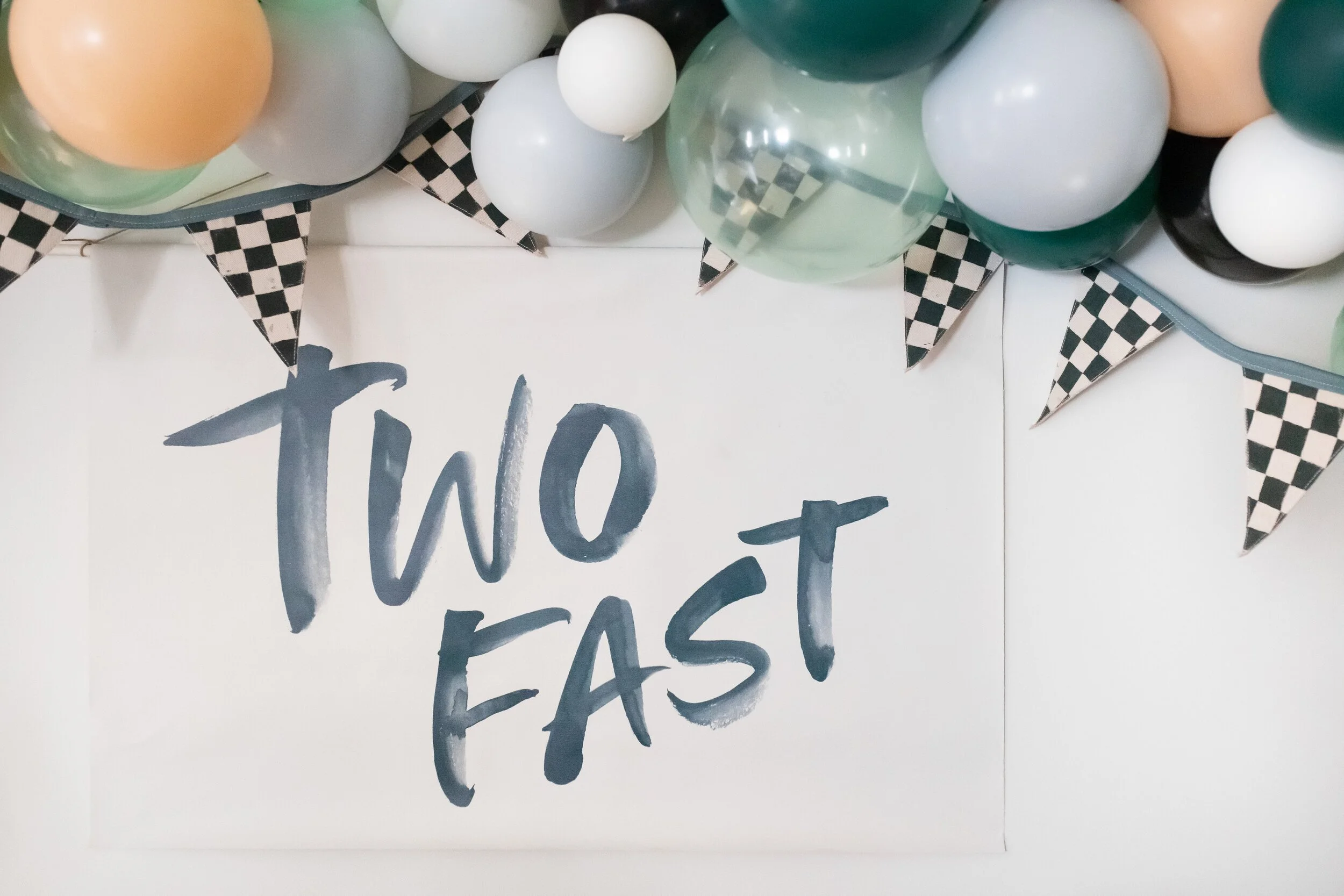 TWO FAST banner [DIGITAL DOWNLOAD]