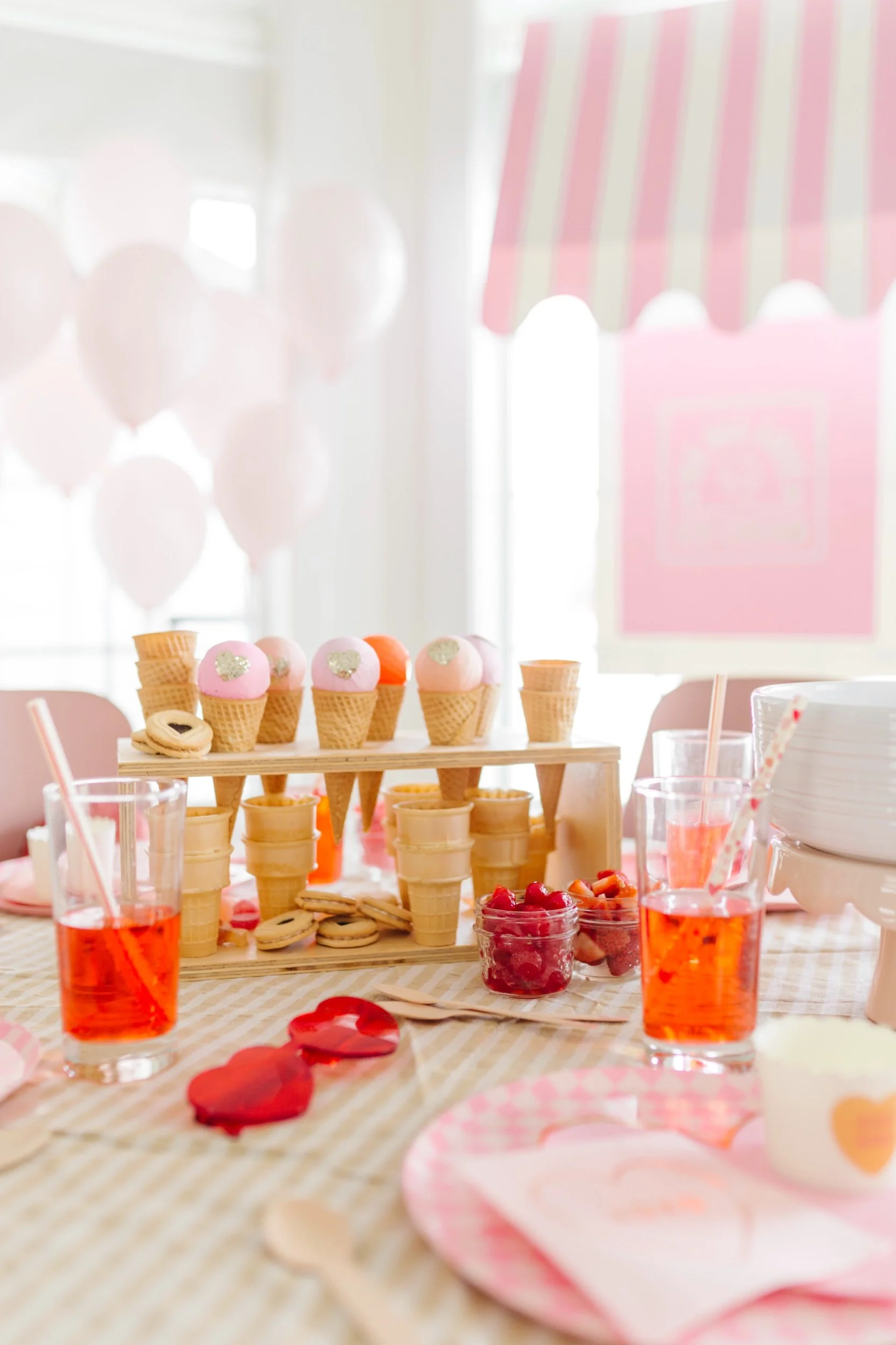 valentine's day ice cream party