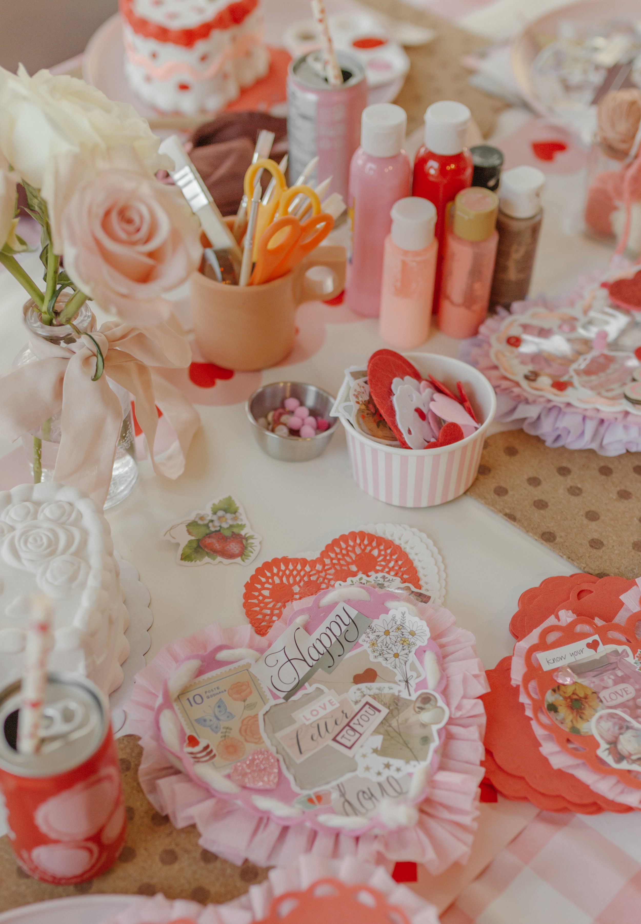 hearts &amp; crafts for valentine's day