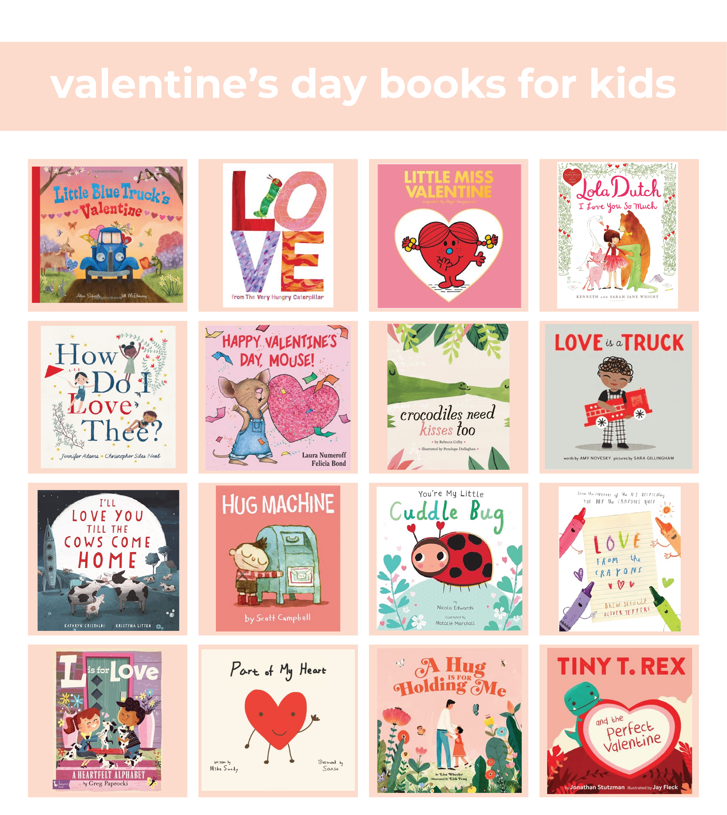 our favourite valentine's day books