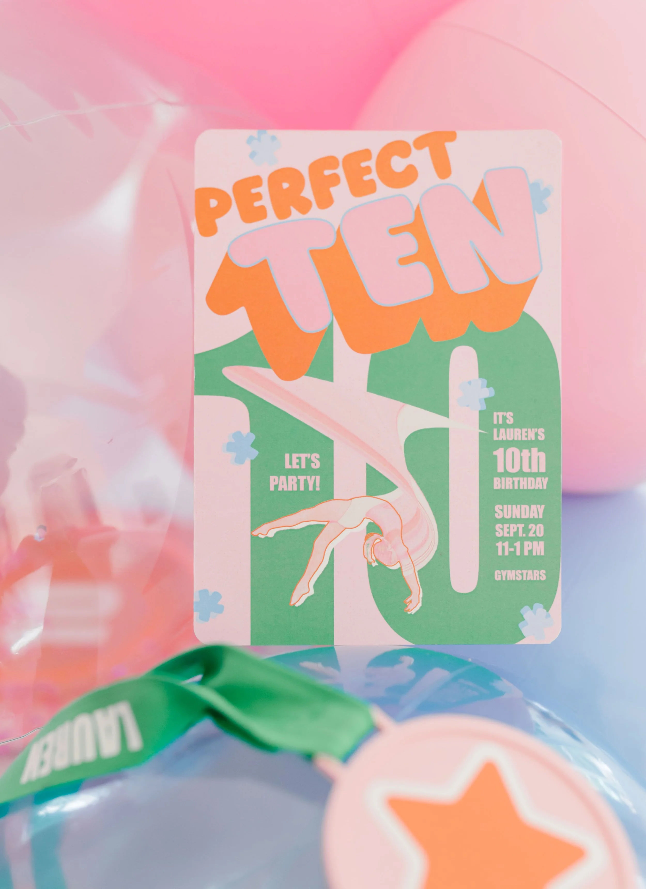 PERFECT TEN invitation [PRINTABLE FILE]