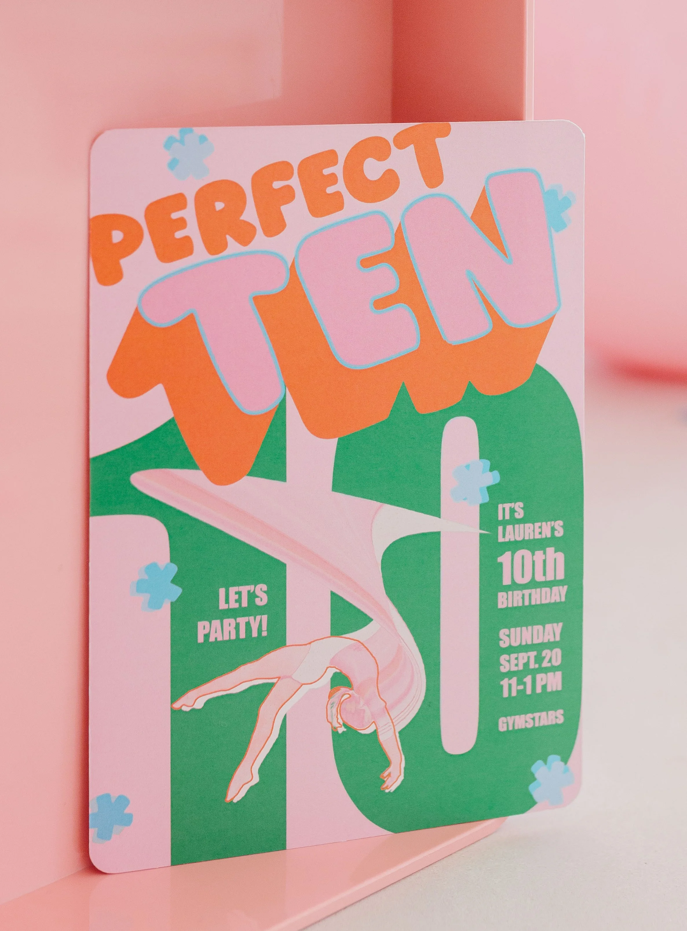 PERFECT TEN invitation [PRINTABLE FILE]