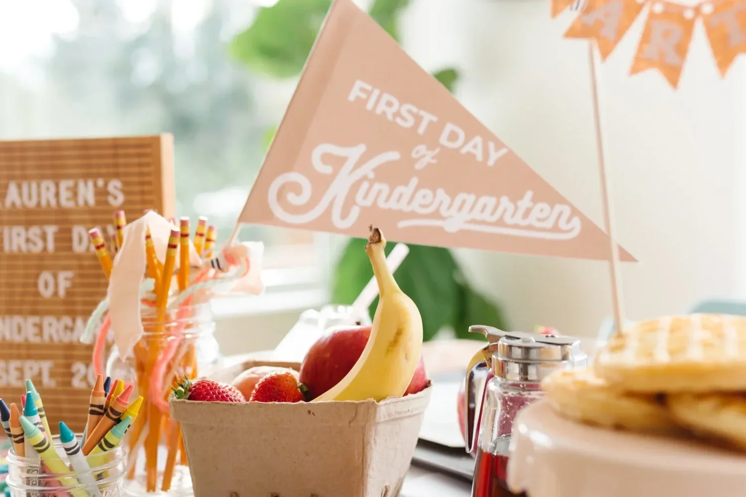 FIRST DAY OF SCHOOL FLAG - FREE DOWNLOAD FILE