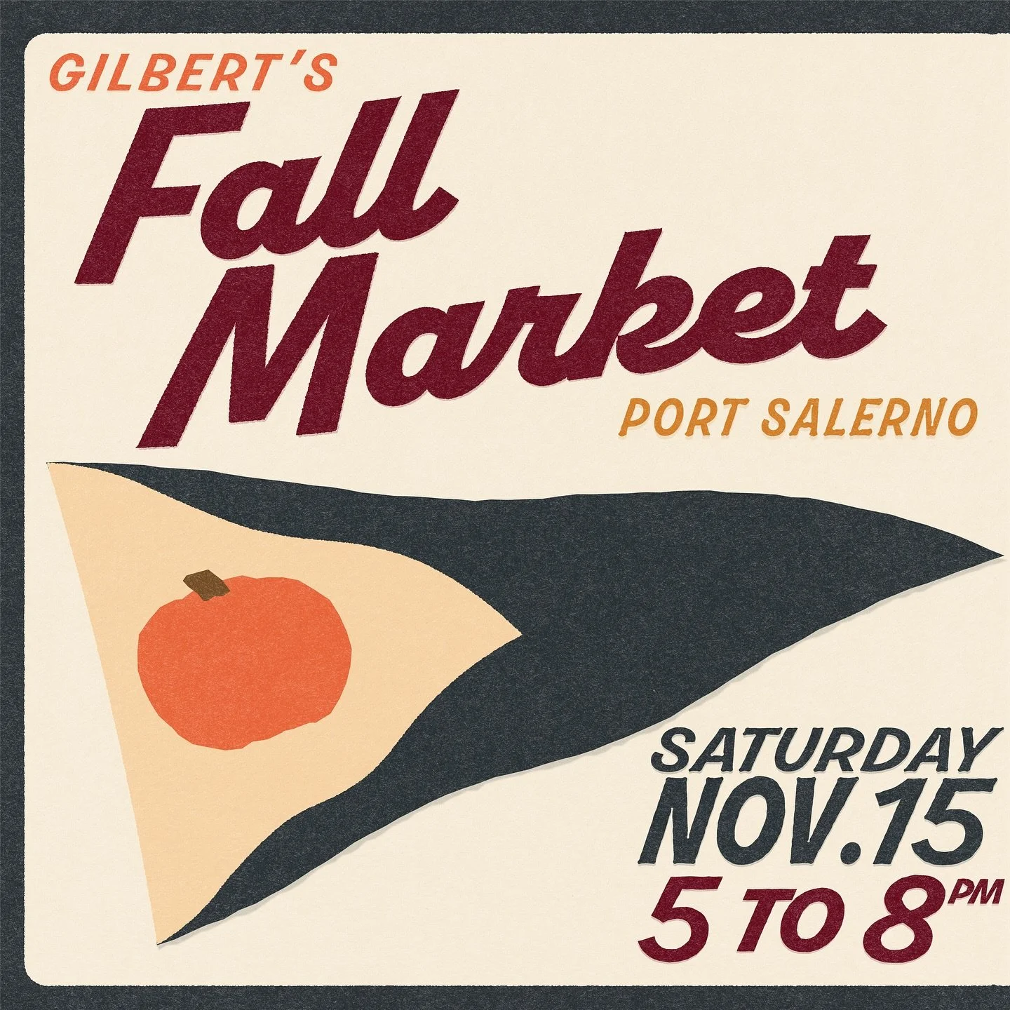 This Saturday is our Fall Market at our Port Salerno 🦈 location! From 5-8 pm, we&rsquo;ll have local vendors set up on our back and side patios, along with @jakobtakos performing out back. $5 drafts, and other seasonal drink specials 🍂🍁