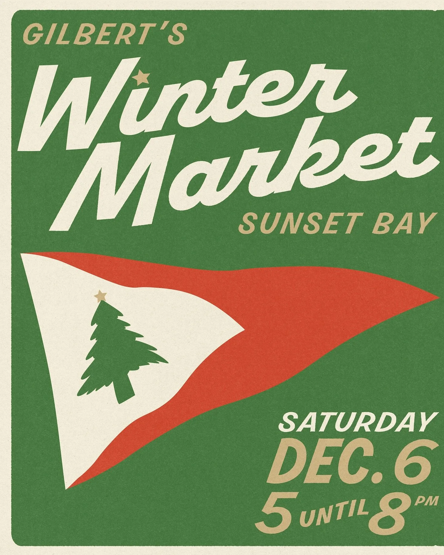 Join us this Saturday at Sunset Bay for the Winter Market. On the side patio we have a great lineup of local vendors and a Christmas Photo Booth by @bellavitalephotography.

@breadbyjohnny is popping up with some sourdough pizza (get here early), and