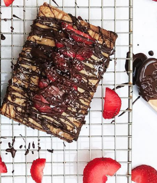 Plant-Based Strawberry and Chocolate PopTarts