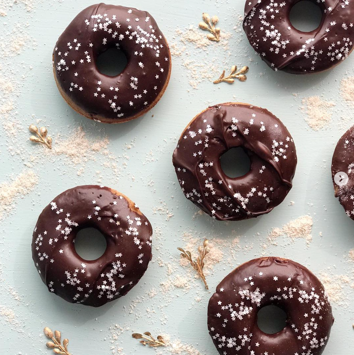 Galactic Chocolate Donuts