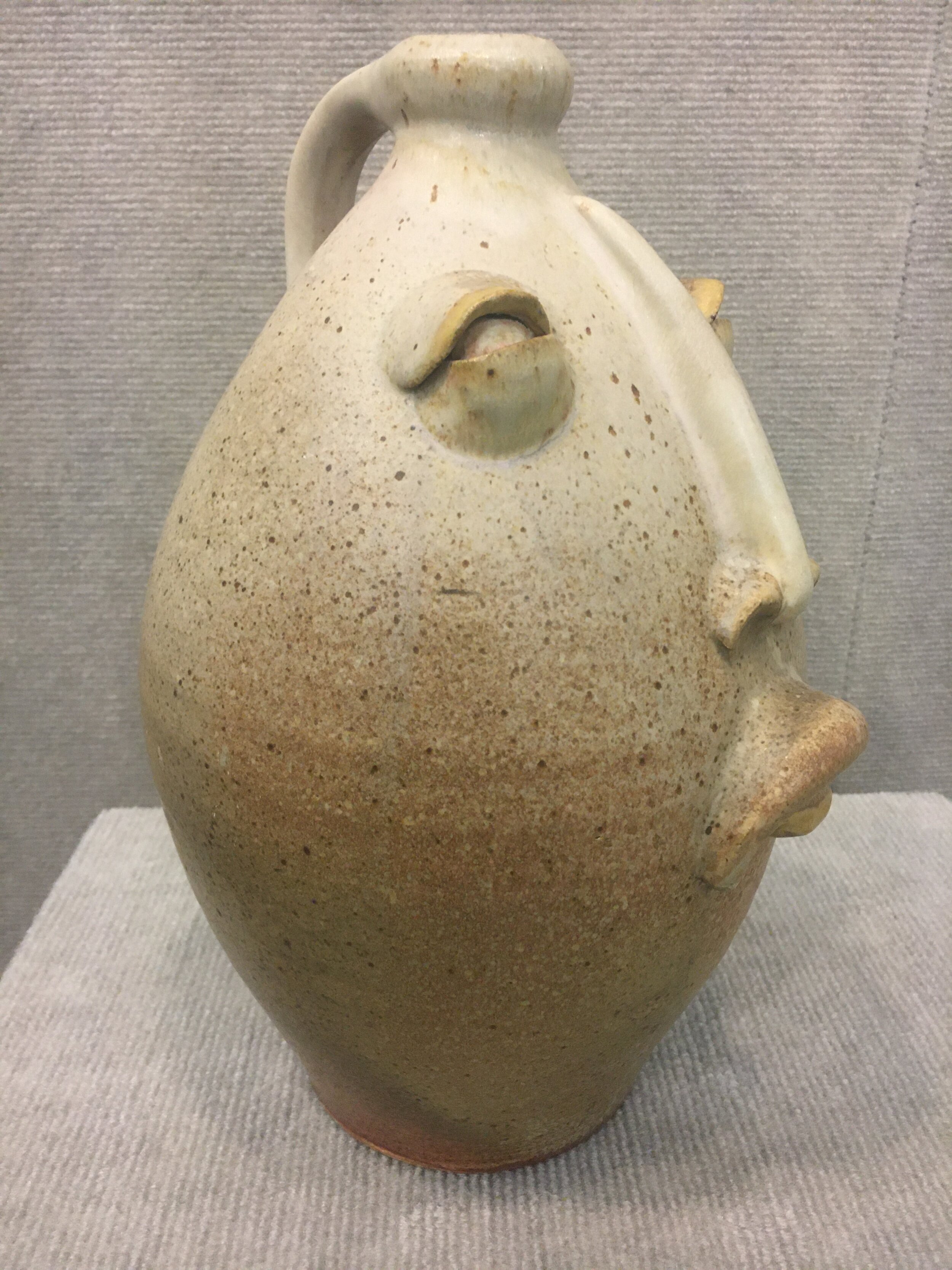 Face Jug - Side View 1 - Ric Lamore