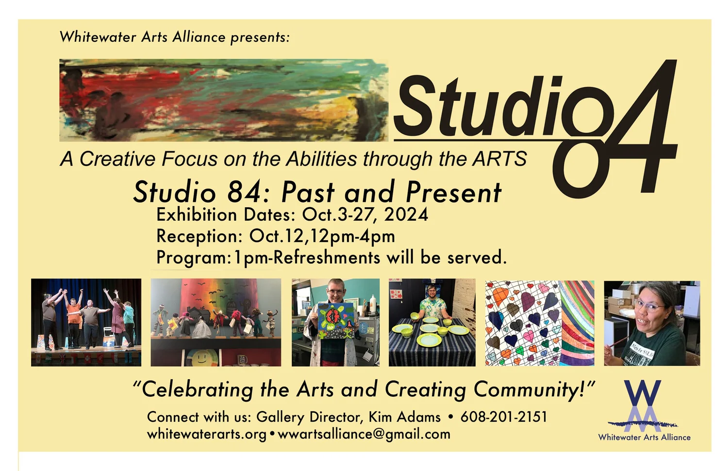 Studio 84: Past & Present (October) — Whitewater Arts Alliance