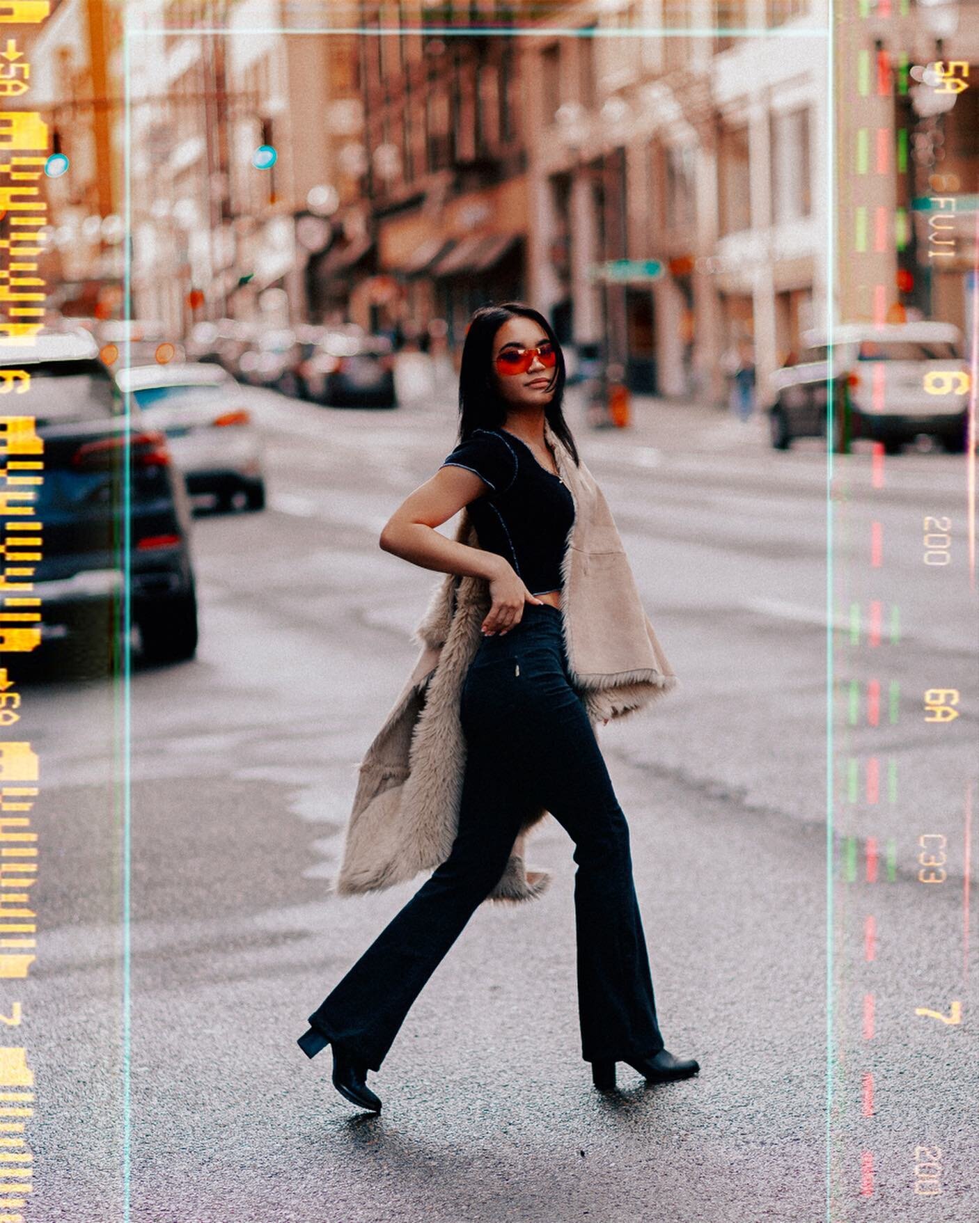 Outtakes from my recent shoot with @_sofiamercado - swipe for a fun surprise

We photographed on Broadway Avenue in downtown Portland in the span of 45 minutes. Our outfit inspiration was taken from late 90&rsquo;s to early 2000&rsquo;s glamour shots