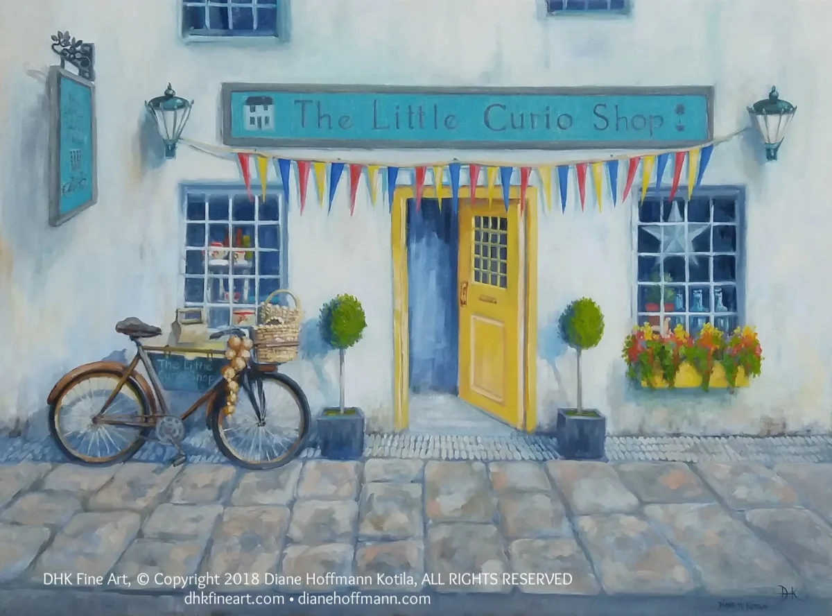 Curio shop Dunkeld Scotland