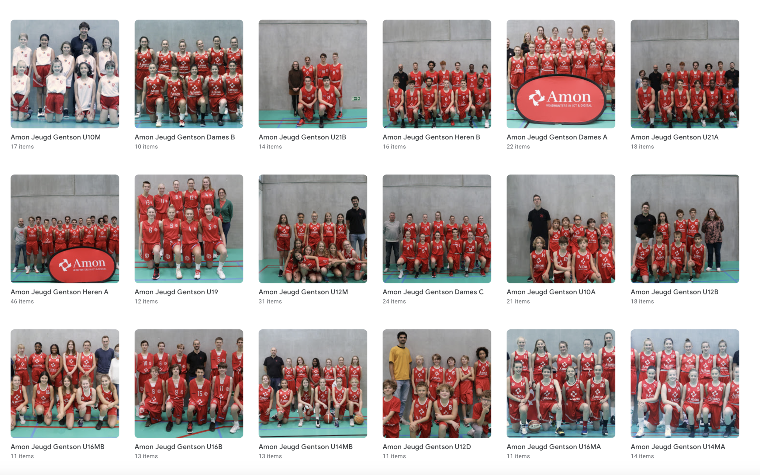 Ploegfoto's Seizoen 2020 - 2021