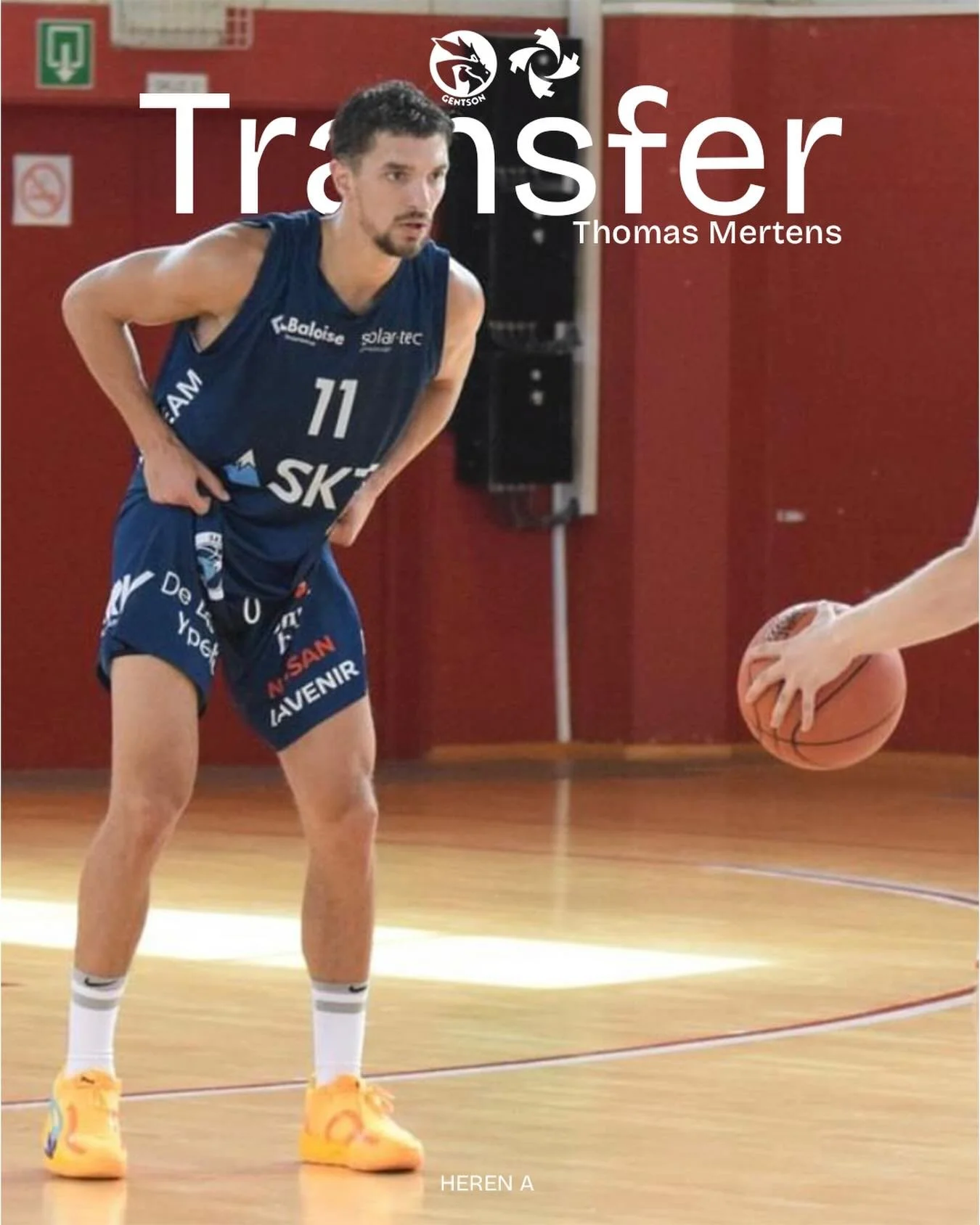 🆕 WELKOM THOMAS MERTENS! 🆕
Amon Jeugd Gentson verwelkomt meteen ook een tweede nieuwe versterking met een indrukwekkend parcours.
Thomas (31) groeide op als basketballer in de regio Charleroi, doorliep de nationale jeugdcompetitie bij Fleurus en ha