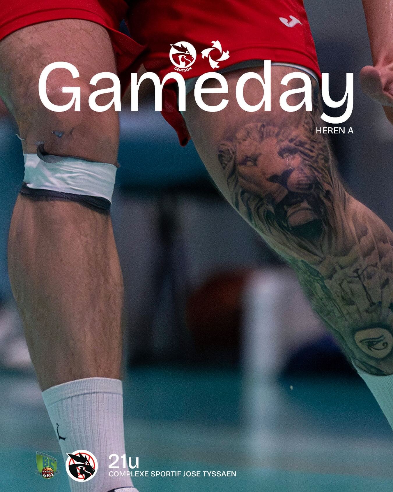 Gameday voor onze Heren A 👊