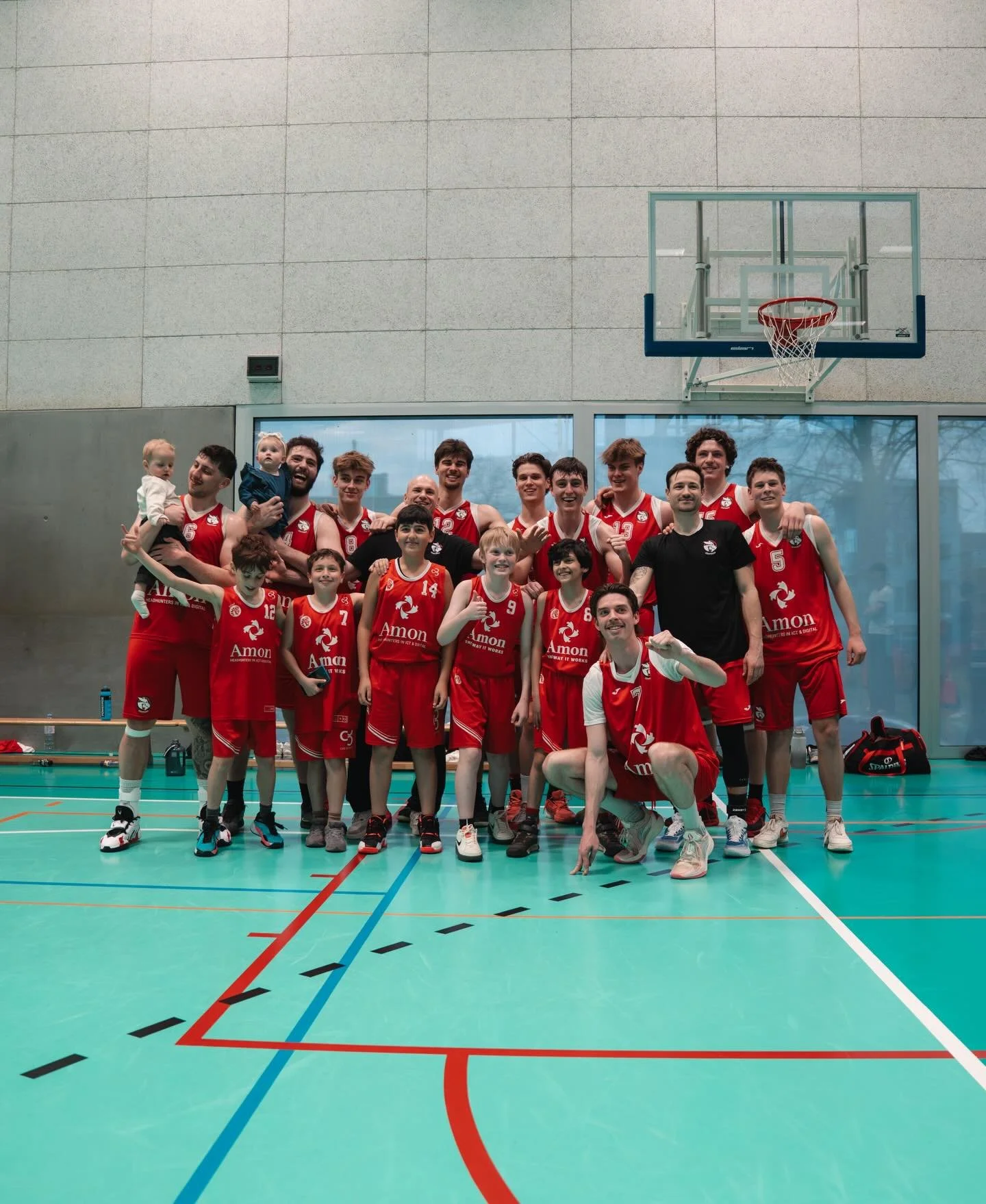 Een geslaagde paaszaterdag! Onze heren A winnen met 85-56 tegen basket Waterloo en zijn hierdoor zeker van behoud in TDM2!