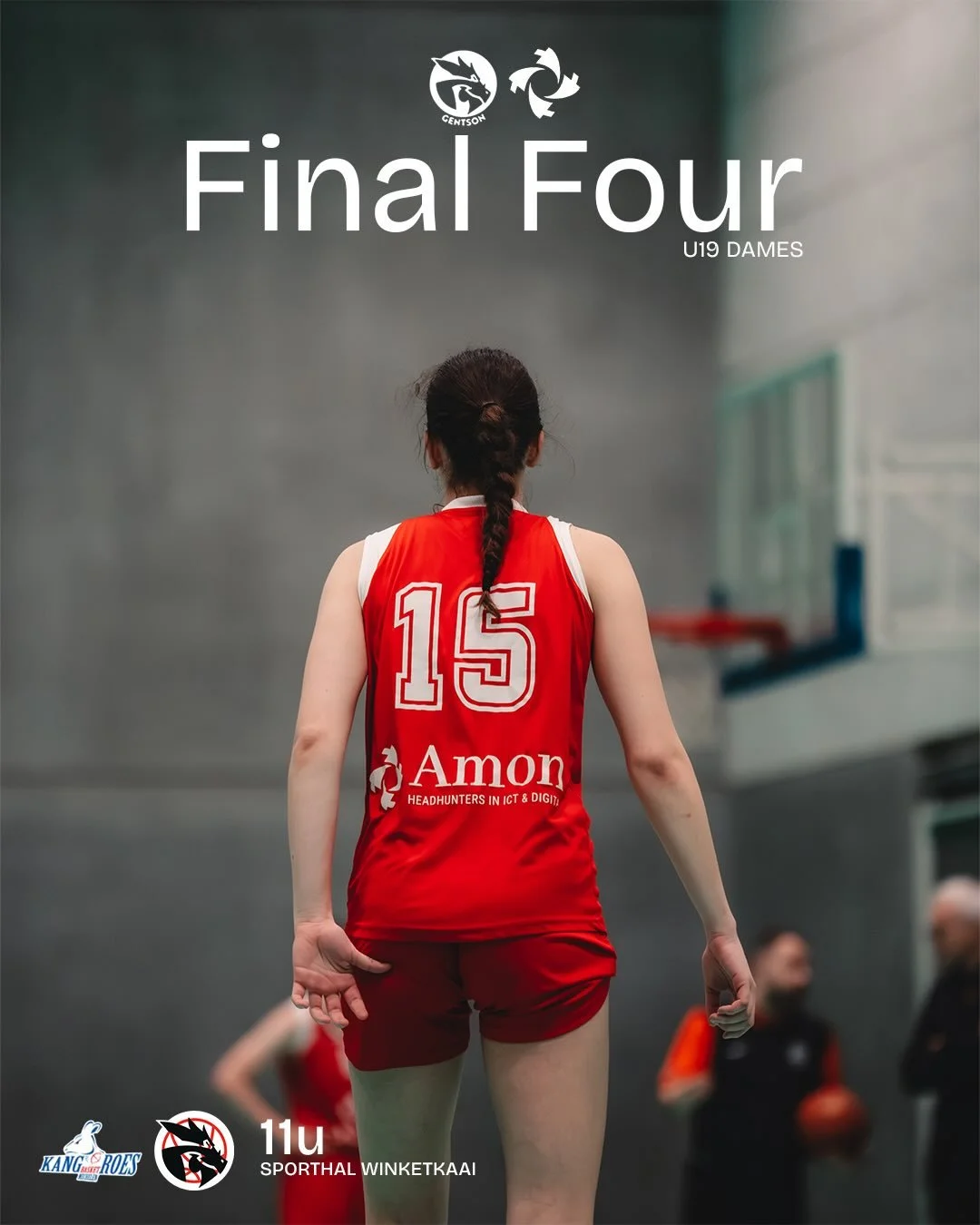 Zaterdag 2 mei! 🏀
Onze meisjes M19 wisten zich met klasse en veel supporters te plaatse voor Final 4, de finaleronde voor de beste 4 teams van Belgi&euml;, wat een prestatie! Op zaterdag 2 mei om 11u spelen ze tegen de M19 van landskampioen Kangoero