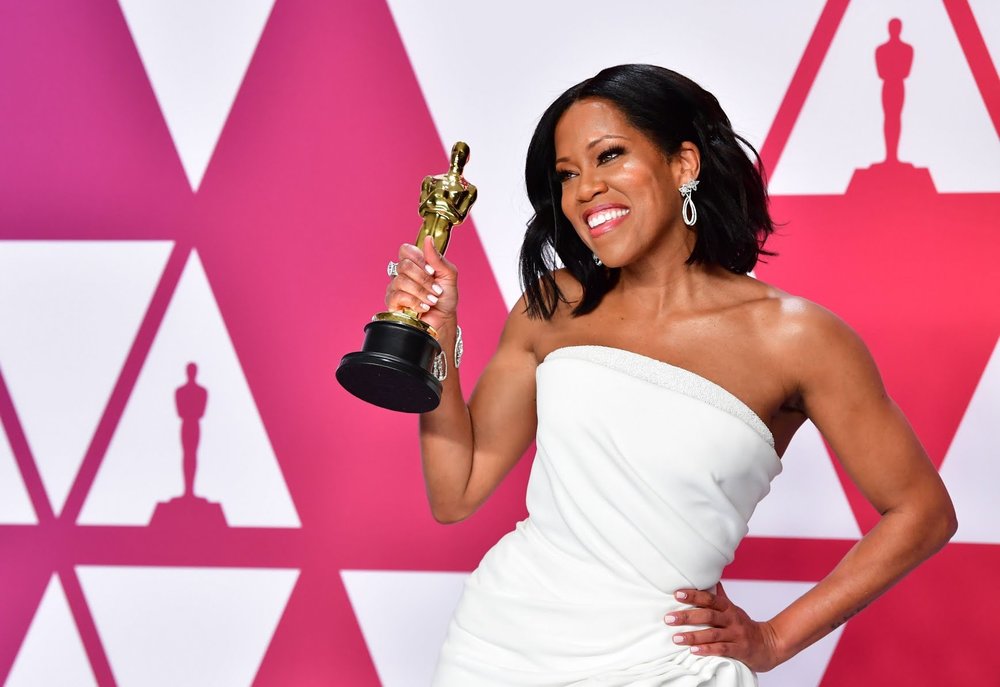 Regina King wins best supporting actress for If Beale Street Could Talk