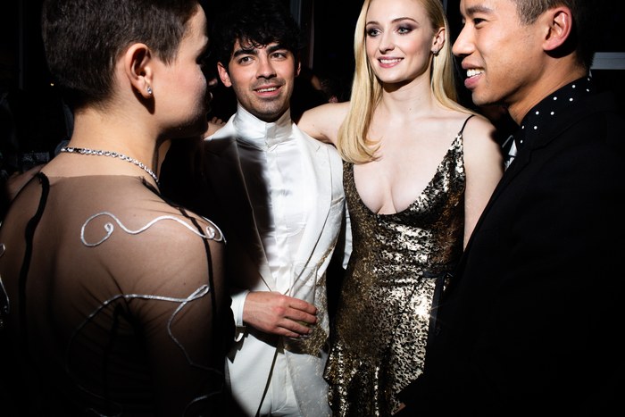 Joe Jonas and Sophie Turner - Image: Landon Nordeman