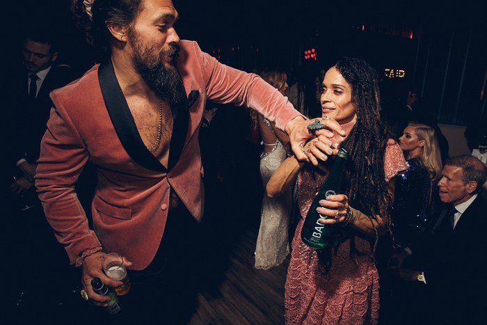 Jason Momoa and Lisa Bonet. Photo: Justin Bishop