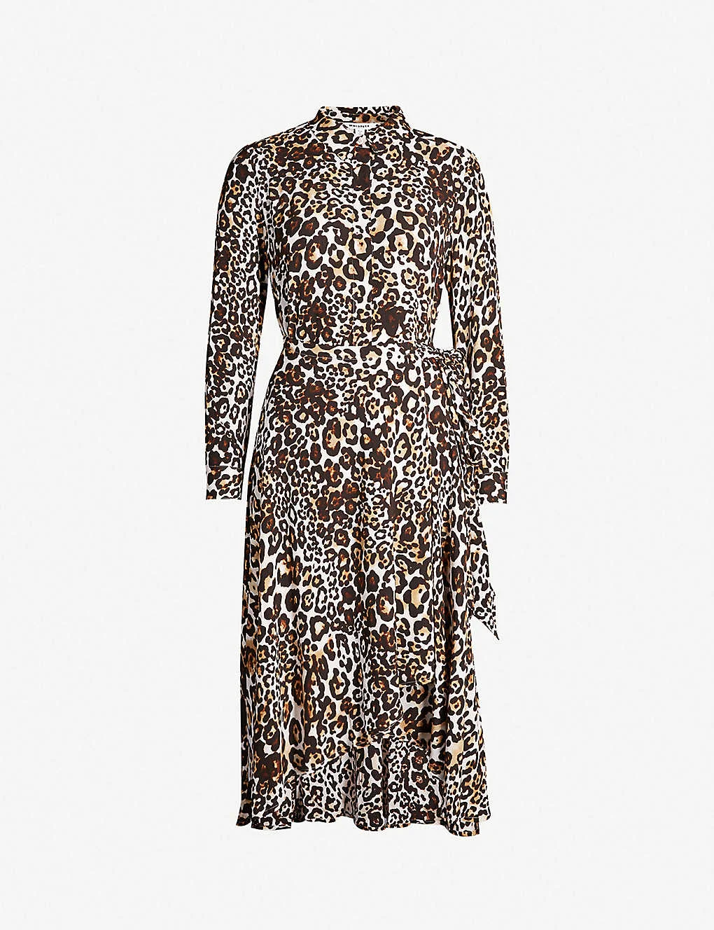 whistles maia sparkle wrap dress