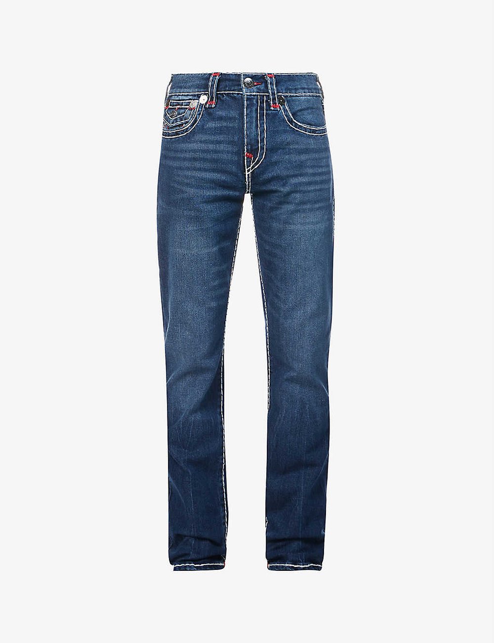 Stonewashed denim jeans, True Religion, £250