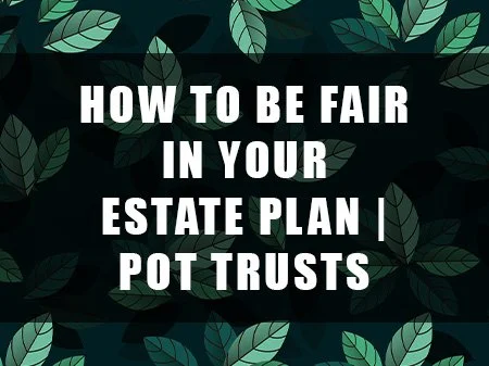 How to be Fair in Your Estate Plan | Pot Trusts