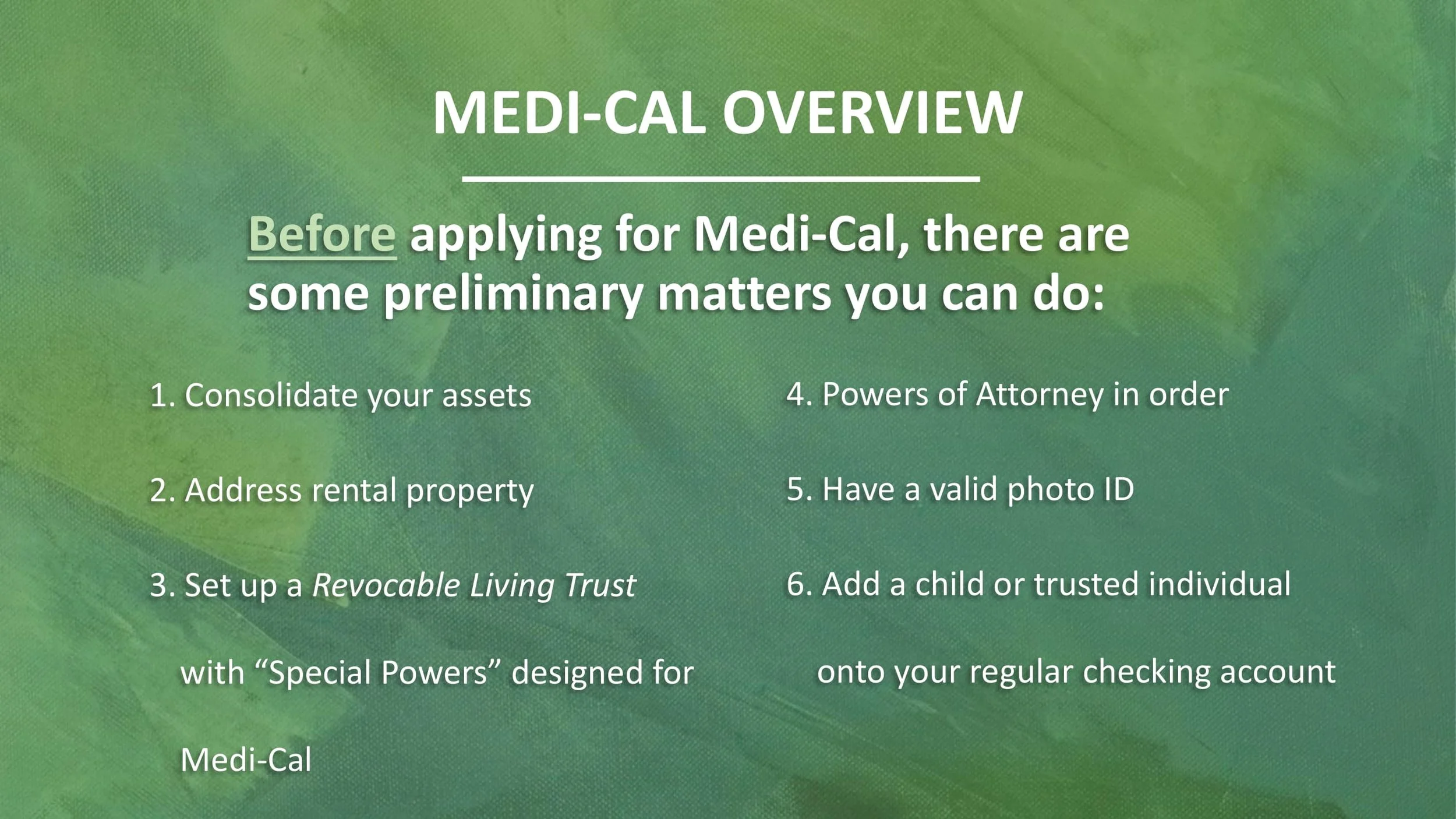 Bethel Law Corporation Everything You Need to Know on MediCal in